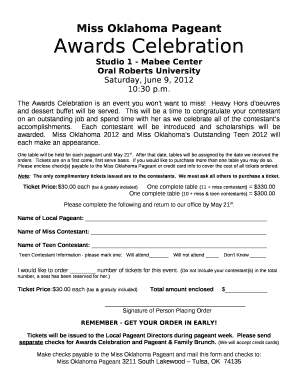 Miss Oklahoma Pageant