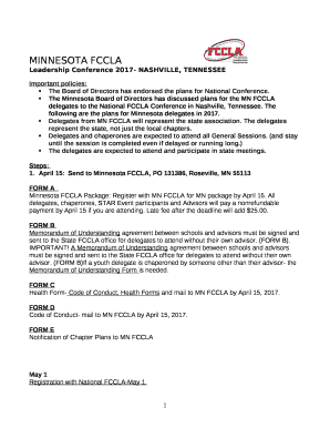 MINNESOTA FCCLA