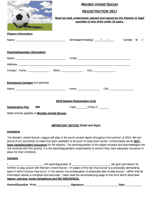 Morden United Soccer