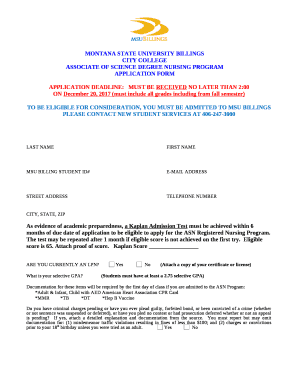 ASSOCIATE OF SCIENCE DEGREE NURSING PROGRAM