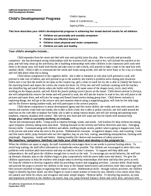 examples of developmental assignments