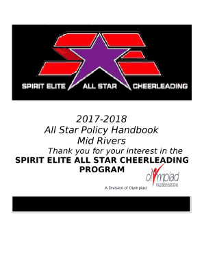 All Star Policy Handbook