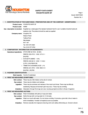 fillable online houghto safe sf fax email print pdffiller