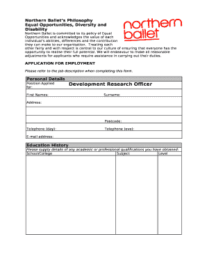 Please refer to the job description when completing this template