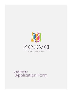 Debt Review Application Form