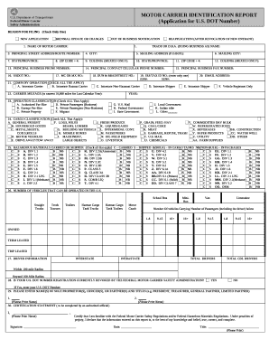 (Application for U