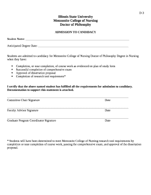 Anticipated Degree Date: