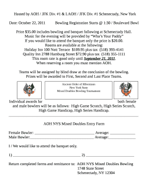 Hosted by AOH / JFK Div