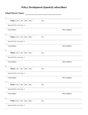 Form preview