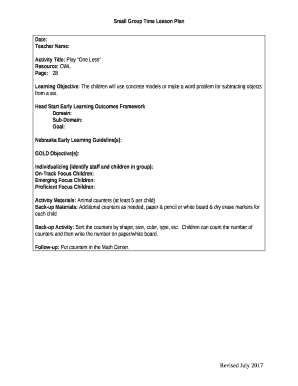 Activity Title: Play One Less