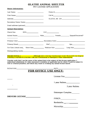 OLATHE ANIMAL SHELTER