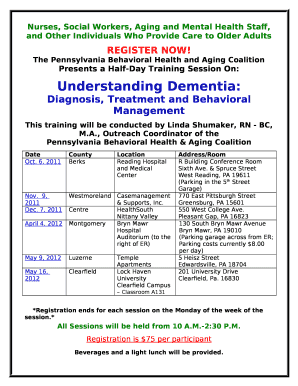 Presents a Half-Day Training Session On: