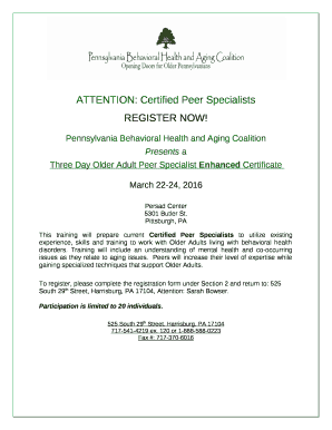 PA Behavioral Health and Aging Coalition - Online Resources to ...