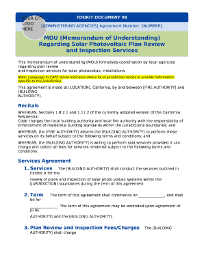 And inspection services for solar photovoltaic installations