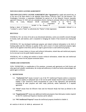 WHEREAS, Licensee desires to license said technical information, related data and intellectual property for its own use in not-for-profit funded research; and