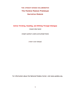 Narrative Module