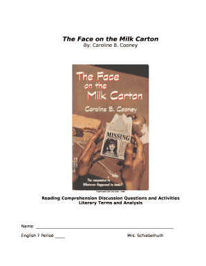 The face on the milk carton