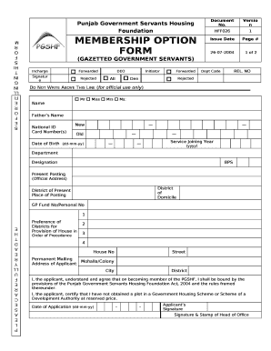 Form preview