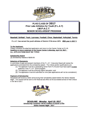 Prior Lake Athletics for Youth (P