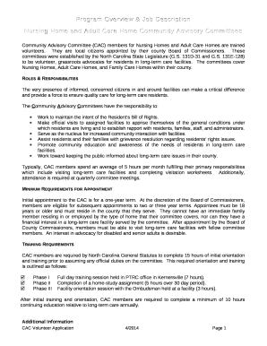 Program Overview & Job Description