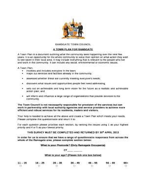 A TOWN PLAN FOR RAMSGATE
