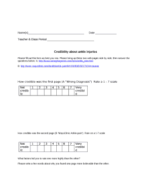Teacher & Class Period template