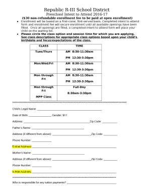 Form preview