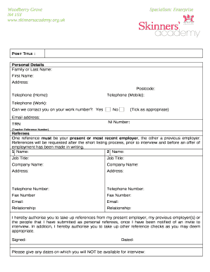 Form preview