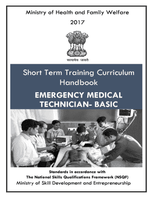 Fillable Online Short Term Training Curriculum Fax Email Print - pdfFiller