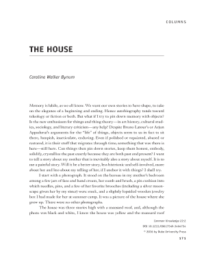 Fillable Online Caroline Walker Bynum Fax Email Print pdfFiller