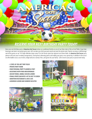 birthday planner online