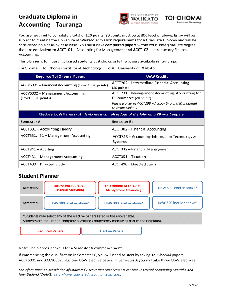Fillable Online Accounting Tauranga Fax Email Print pdfFiller