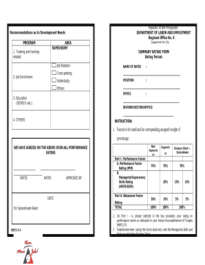 Training and training-related