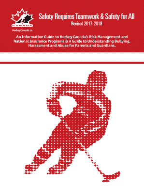 Fillable Online An Information Guide to Hockey Canadas Risk Management ...