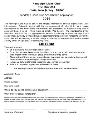 Randolph Lions Club