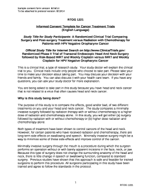 Study Title for Study Participants: A Randomized Clinical Trial Comparing Surgery and Post-surgery Treatment versus Radiation with Chemotherapy for Patients with HPV Negative Oropharynx Cancer