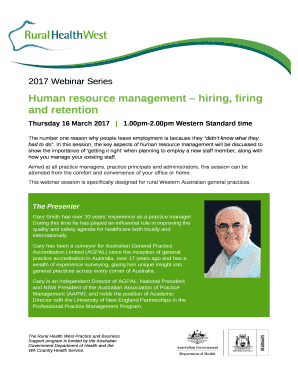 Human resource management hiring, firing and retention