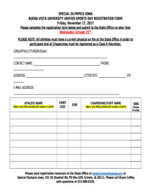 Please complete the registration form below and submit to the State Office no later than Wednesday, October 25th
