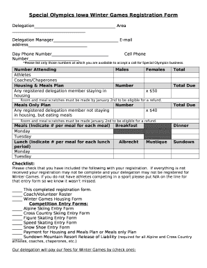 Delegation Manager E-mail address