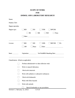 ANIMAL AND LABORATORY RESEARCH