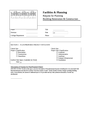 Facilities & Planning