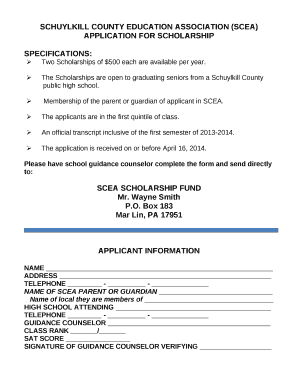 SCHUYLKILL COUNTY EDUCATION ASSOCIATION (SCEA)