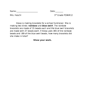 Heschl5th Grade POW#12