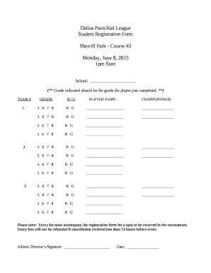 Sherrill Park - Course #2