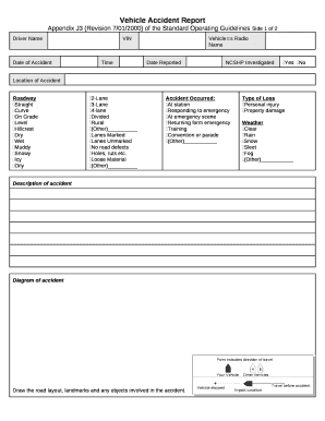 Appendix J3 (Revision 7/01/2000) of the Standard Operating Guidelines Side 1 of 2