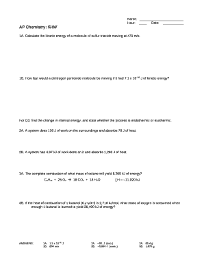 Calculate the kinetic energy of a molecule of sulfur trioxide moving at 470 m s