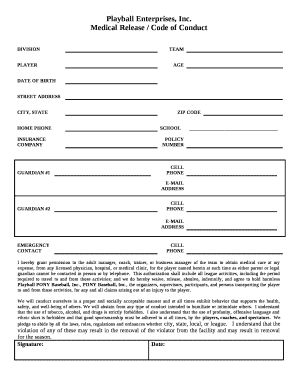 Playball Enterprises, Inc