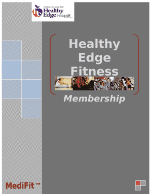 Fitness Center Staff Signature