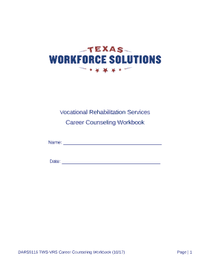 Career Counseling Workbook