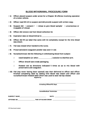 1)Officer placed suspect under arrest for a Chapter 49 offense involving operation of a motor vehicle
